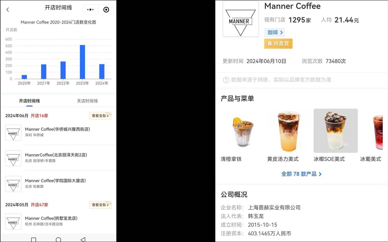 一个门店一名员工，“咖啡店已接近小吃摊模式”  风波下的Manner依旧人手紧缺?? 第5张