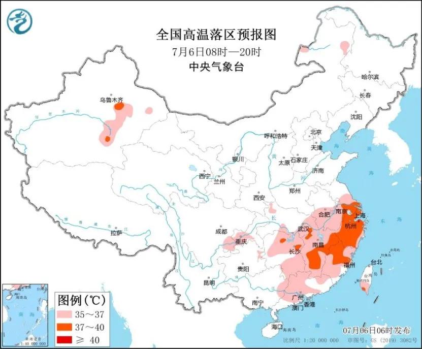 未来三天国内天气预报（7月6日）  第4张