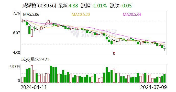 威派格：预计2024年上半年亏损6973.77万元  第1张