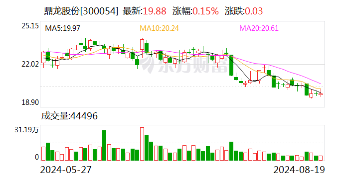 鼎龙股份：上半年净利润同比增长127.22%  第1张